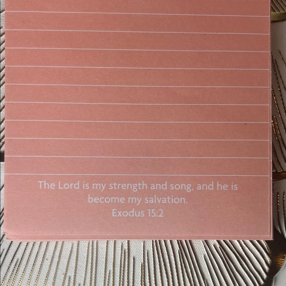 Inspirational Green and Gold Notebook